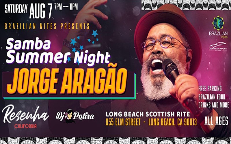 Samba Summer Night with Jorge Aragao